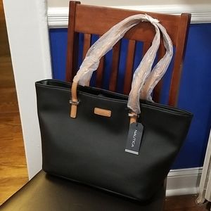 Black Nautica handbag NWT